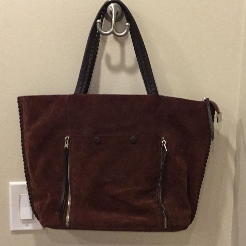 ALL SAINTS SUEDE BAG